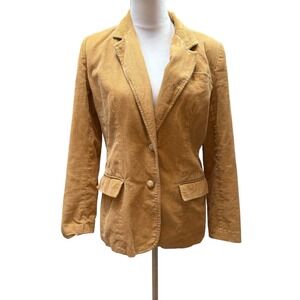 Kids Tan Corduroy Blazer Jacket Size 12